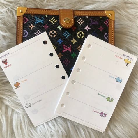 lv agenda inserts|louis vuitton agenda refill.